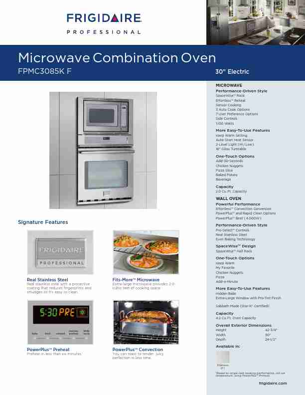 Frigidaire Oven FPMC3085KF-page_pdf